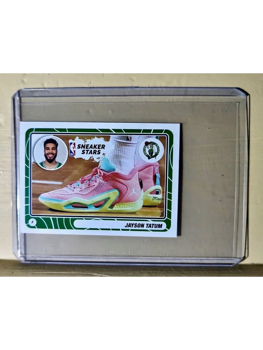 Jayson Tatum 2023-24 Panini NBA Basketball #51 Sneaker Stars Sticker